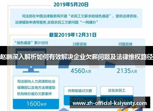 赵鹏深入解析如何有效解决企业欠薪问题及法律维权路径